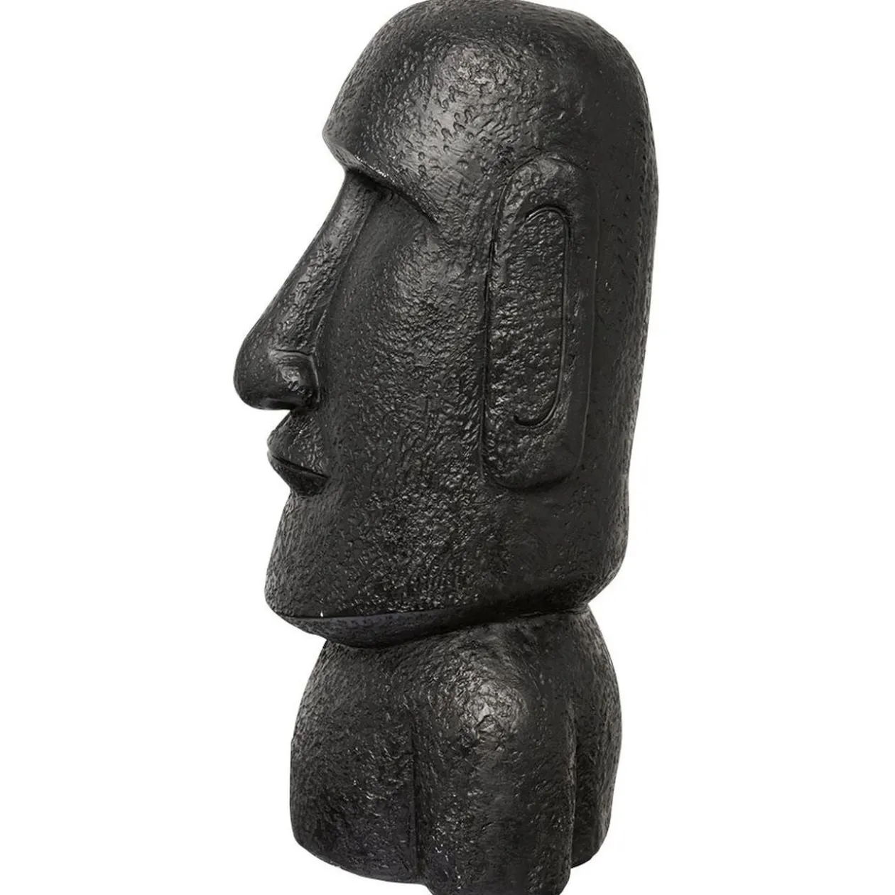 Statue île de Pâques noir H41cm