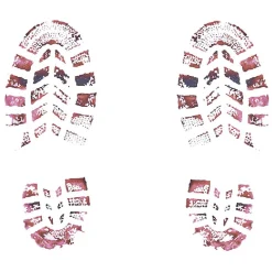 Sticker faux pas en plastique < Gifi New