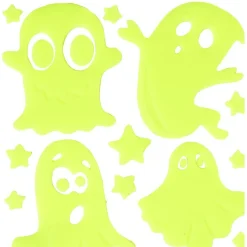Sticker gel phosphorescent Halloween