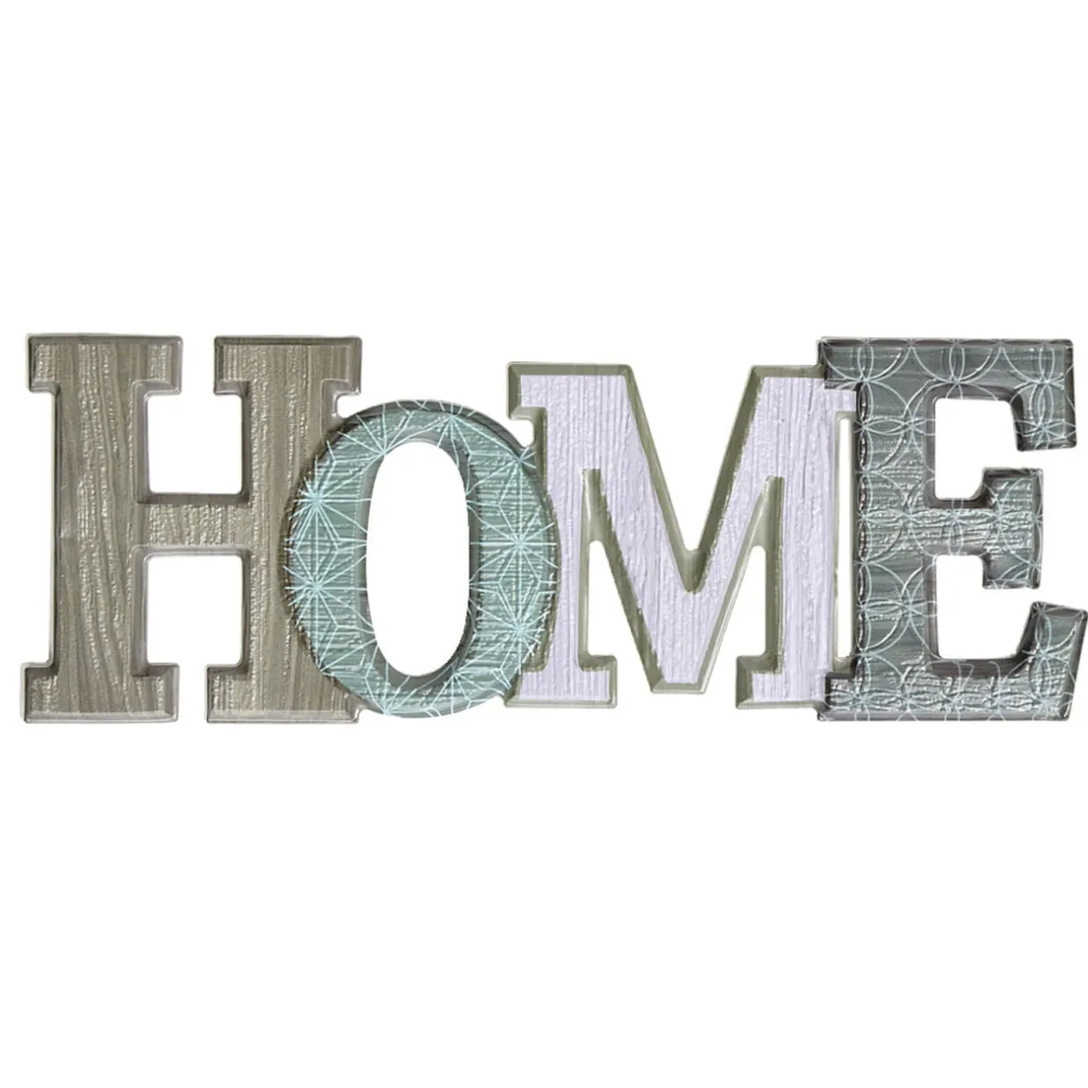 Sticker mural en plastique "Home" 40xH19cm < Gifi Outlet