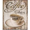 Sticker mural plastique plaque vintage 25x30cm (2 modèles) < Gifi Sale