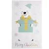 Sticker repositionnable motif ours de noël < Gifi Hot