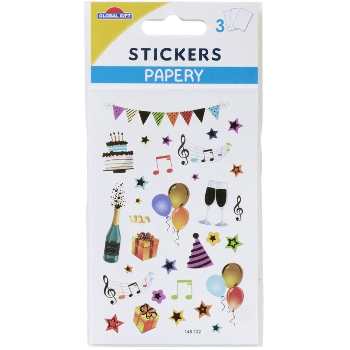 Stickers assortis 8x12cm < Gifi Hot