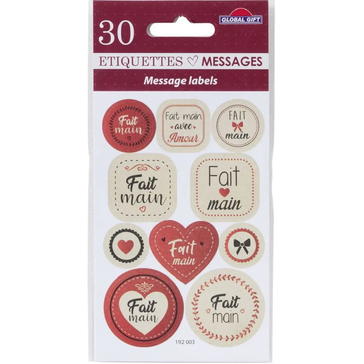 Stickers assortis 8x12cm < Gifi Hot
