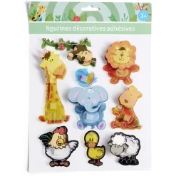 Stickers 3D adhésif - 4 modèles < Gifi