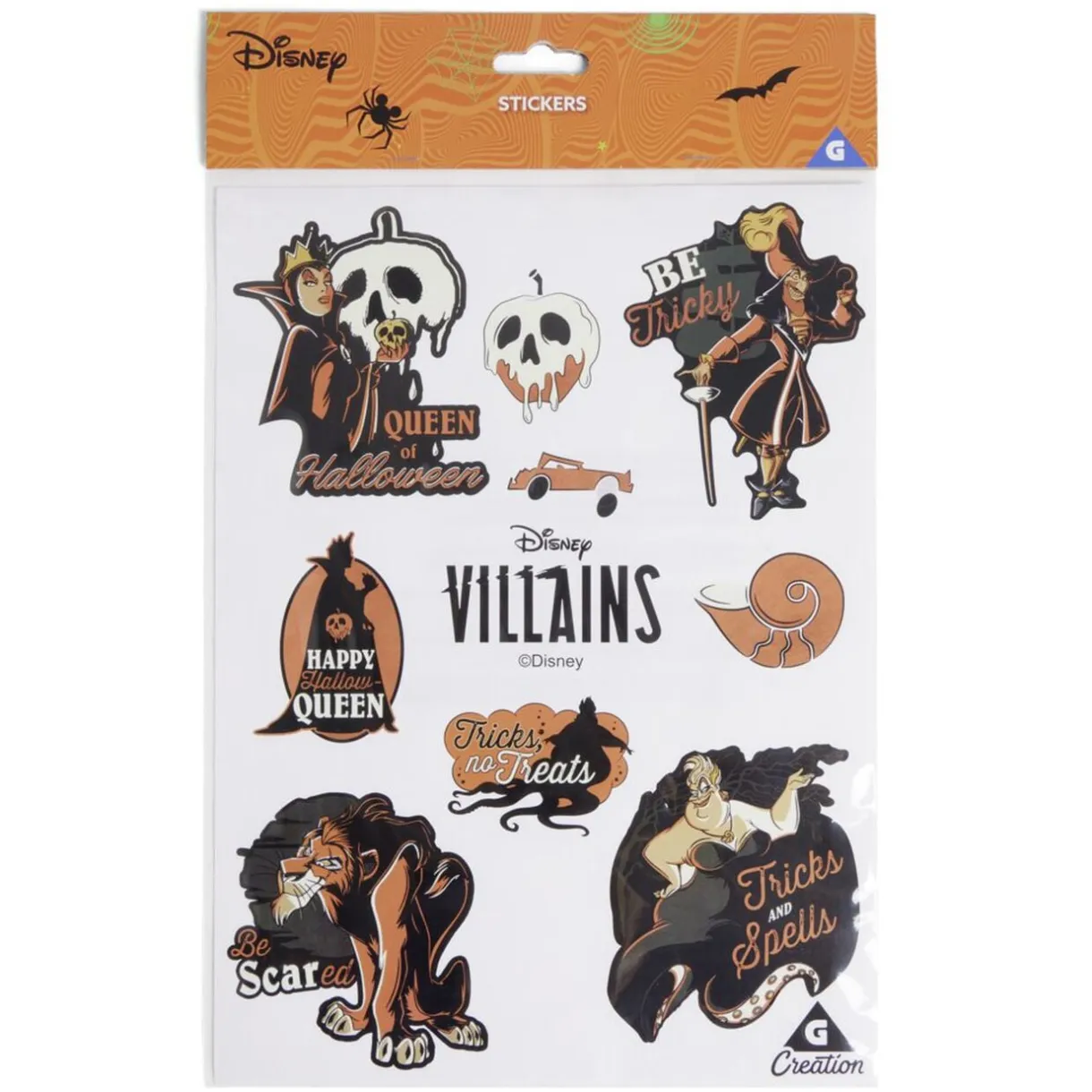 Stickers Disney Hallloween Villains < Gifi Outlet