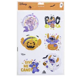 Stickers fenêtre Halloween Diney Stitch 6 pièces < Gifi Online