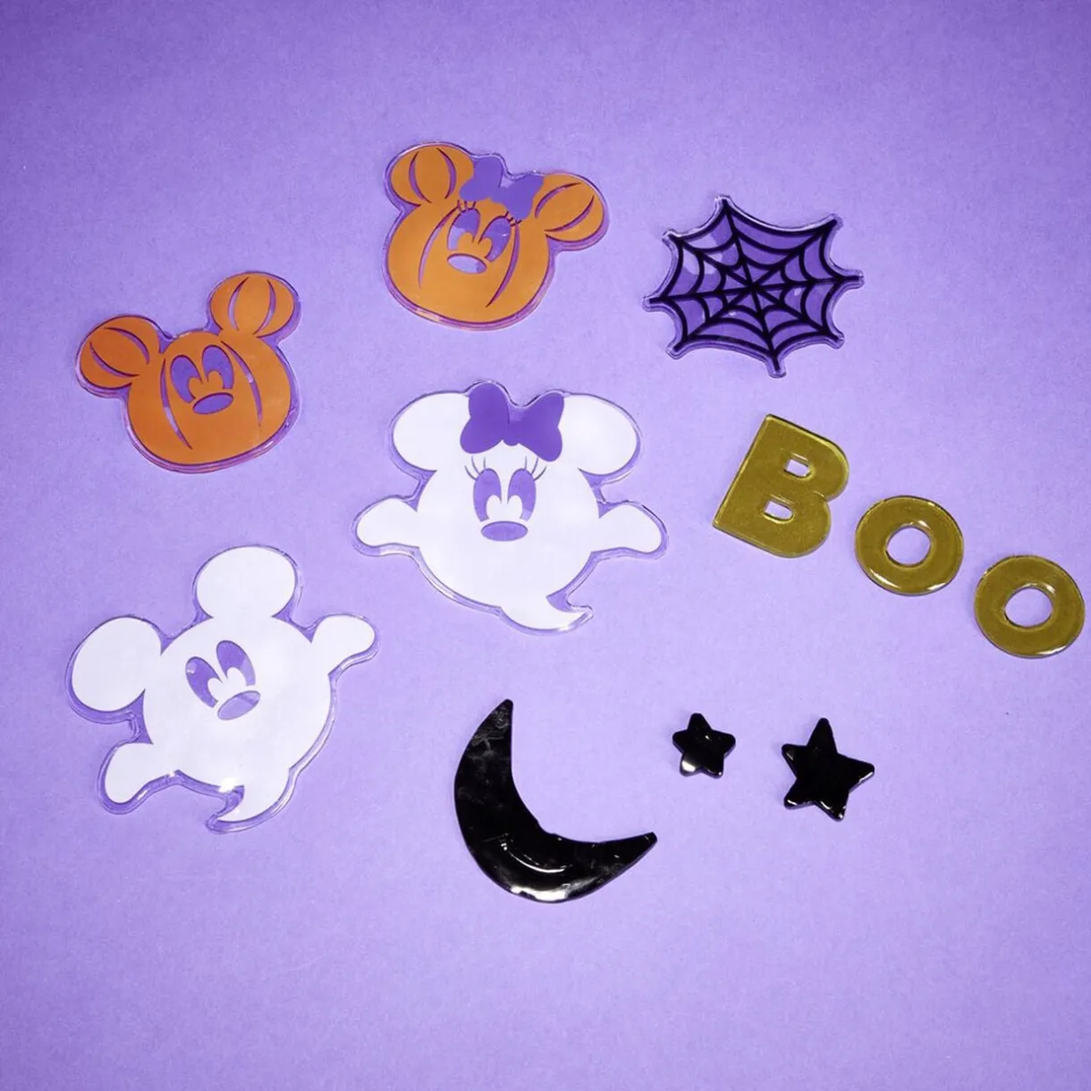 Stickers gel Disney Halloween Minnie et Mickey < Gifi Discount