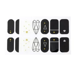 Stickers pour ongles x24 autocollants < Gifi Best