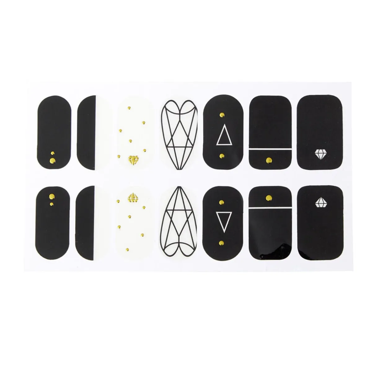 Stickers pour ongles x24 autocollants < Gifi Best