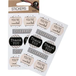 Sticker x12 noir