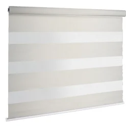 Store enrouleur avec ou sans perçage jour nuit beige 60x160cm