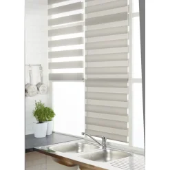 Store enrouleur avec ou sans perçage occultant noir 45.5x160cm