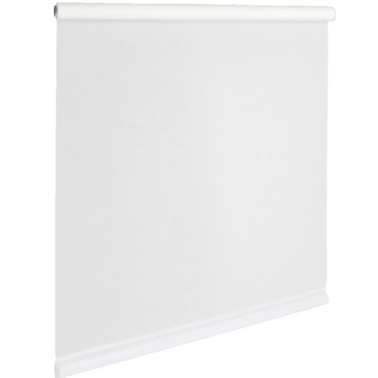 Store enrouleur avec ou sans perçage tamisant blanc 45.5x160cm