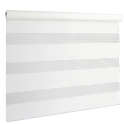 Store enrouleur avec ou sans perçage jour nuit blanc 65x160cm < Gifi New