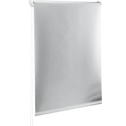 Store enrouleur avec ou sans perçage occultant blanc 55.5x160cm