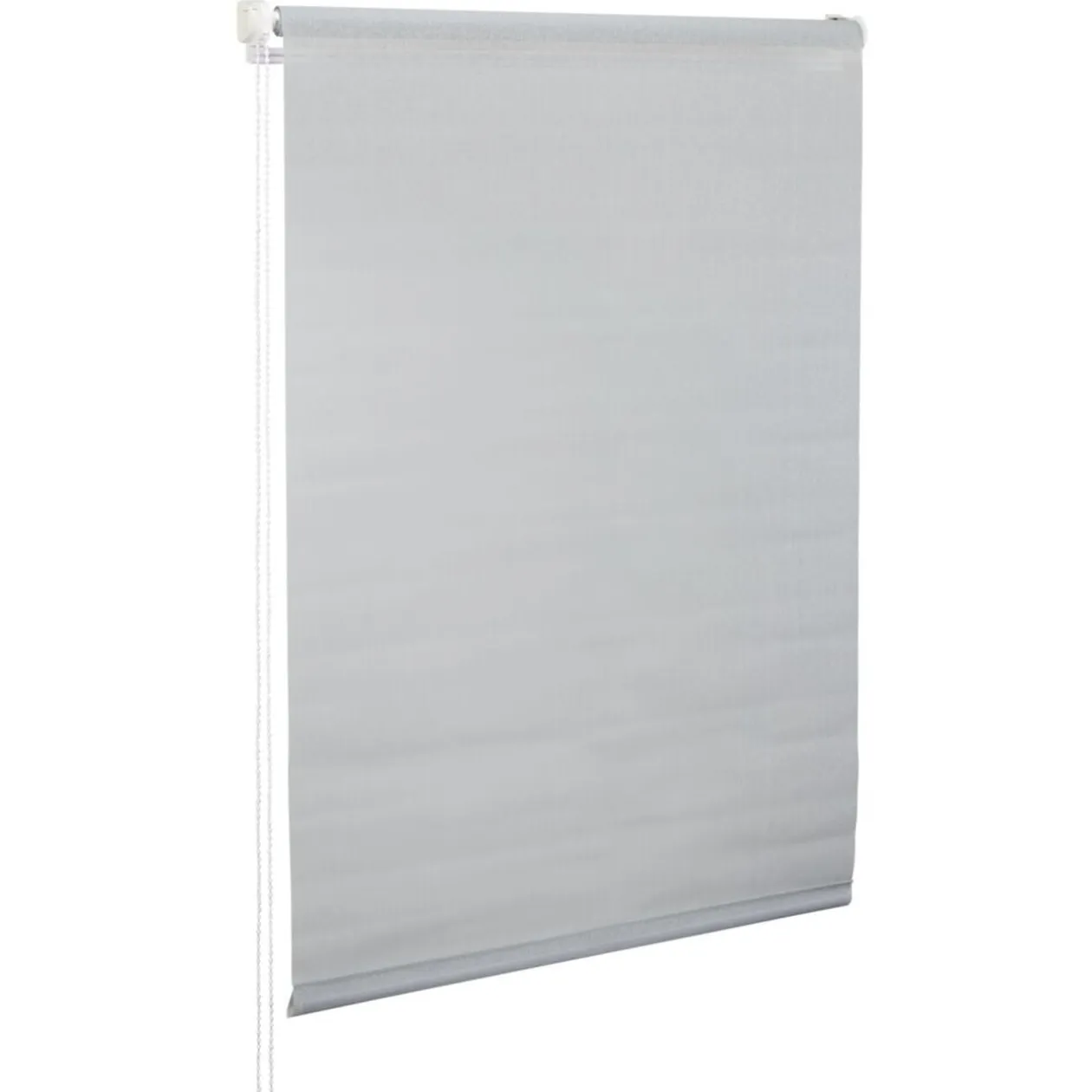 Store enrouleur avec ou sans perçage tamisant gris 93.5x160cm