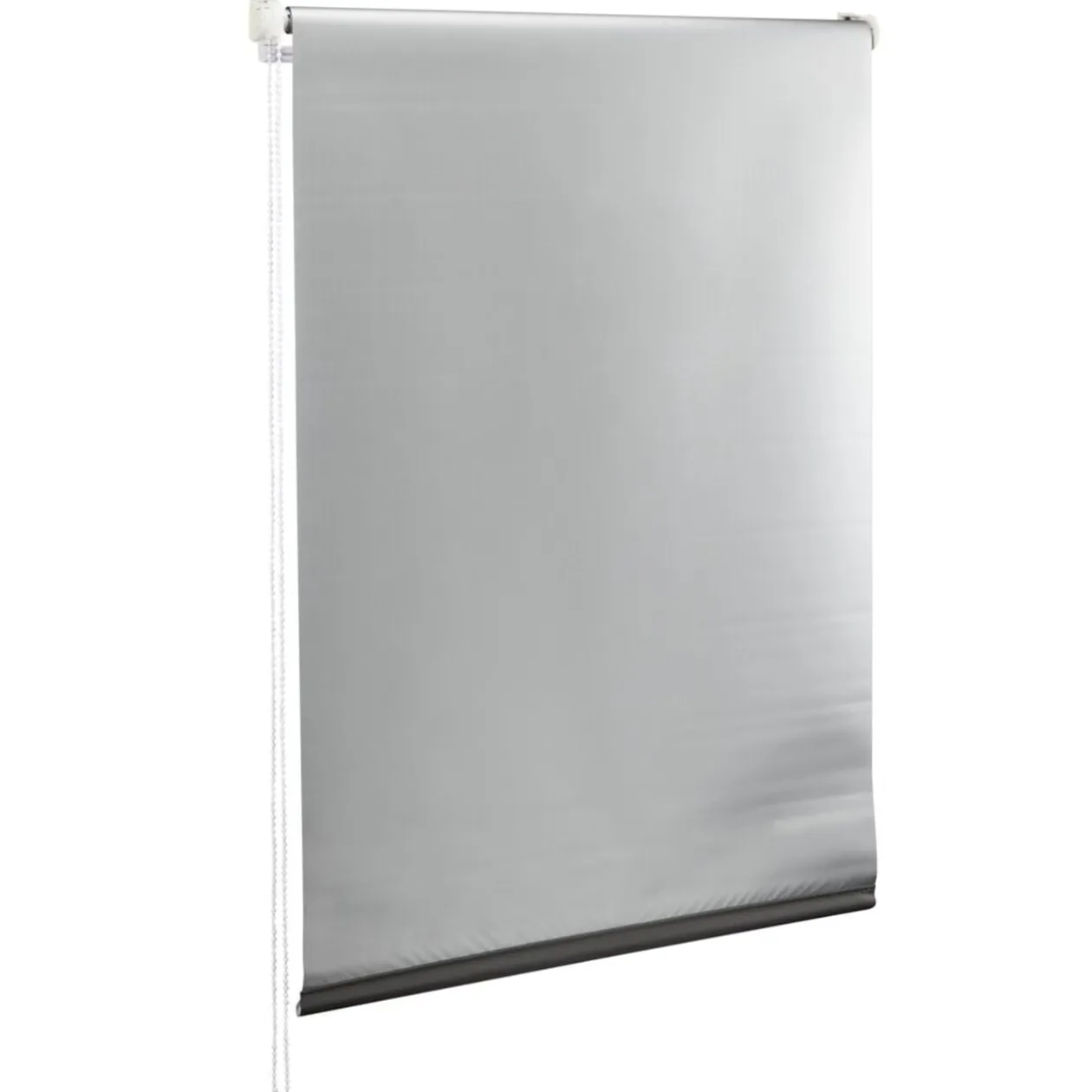 Store enrouleur avec ou sans perçage occultant gris 60.5x160cm