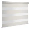 Store enrouleur avec ou sans perçage jour nuit beige 45x160cm
