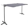 Store inclinable rétractable Aoste noir 375x250xH220cm 9,37m² < Gifi Online