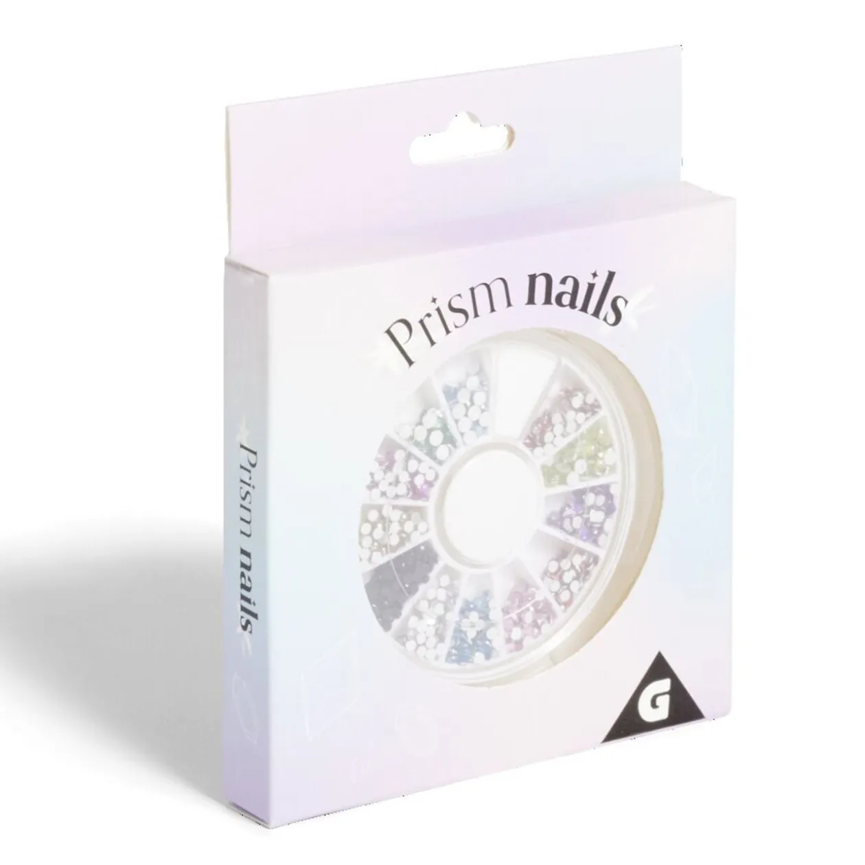 Strass autocollants pour ongles effet prisme