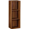 Structure Box Cube 3 cases 35,2x30x103,2cm bois marron < Gifi Online
