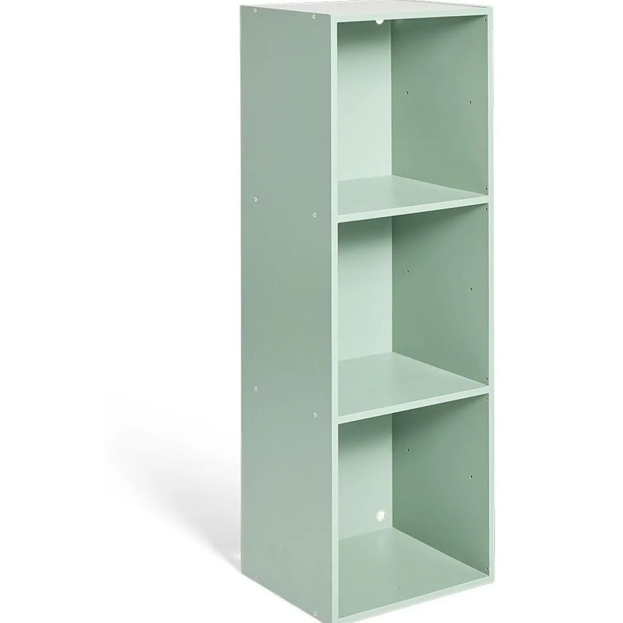 Structure Box Cube 3 cases 35x30xH105cm bois vert < Gifi Discount