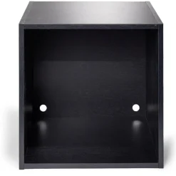 Structure Box Cube 1 case 35,2x30x35,2cm bois noir