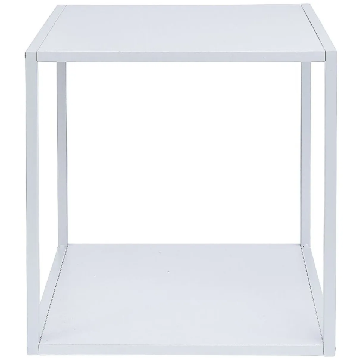 Structure Box Cube 35x30x35cm métal blanc < Gifi Clearance