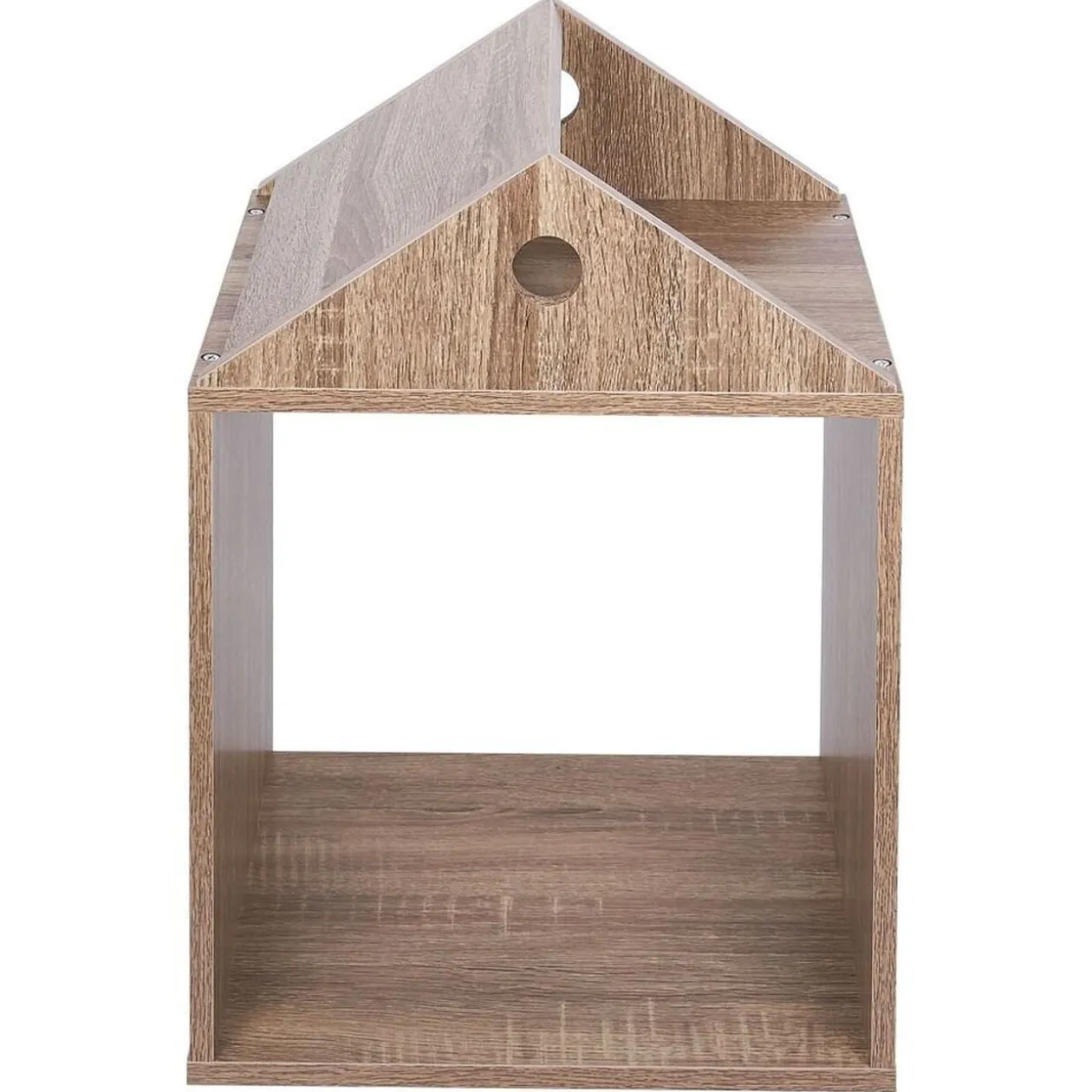 Structure maison enfant Box Cube bois marron