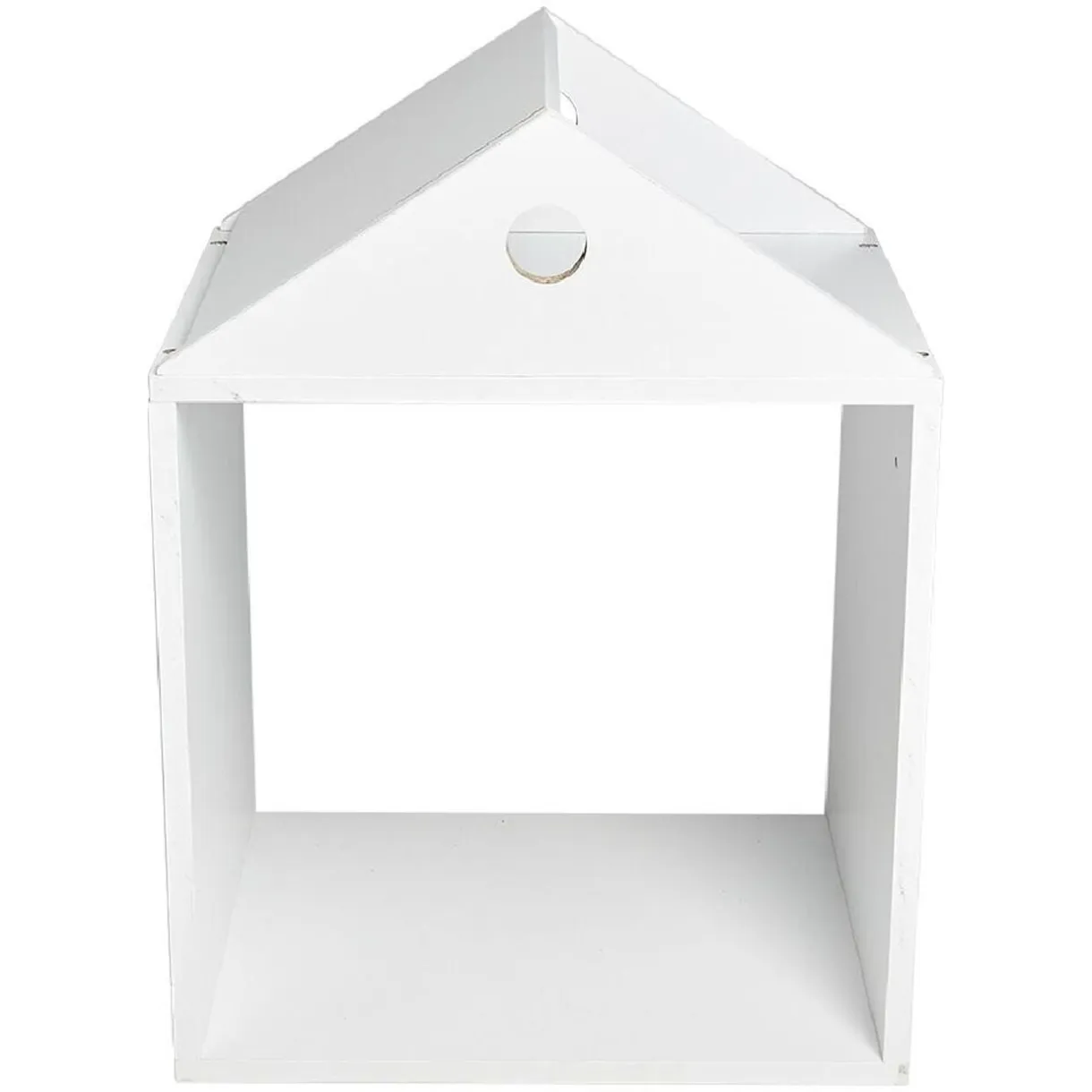 Structure maison enfant Box Cube bois blanc < Gifi Outlet