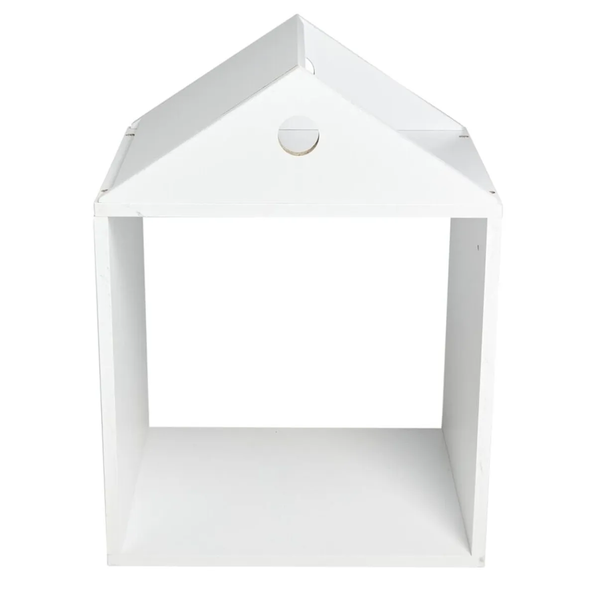 Structure maison enfant Box Cube bois blanc < Gifi Outlet