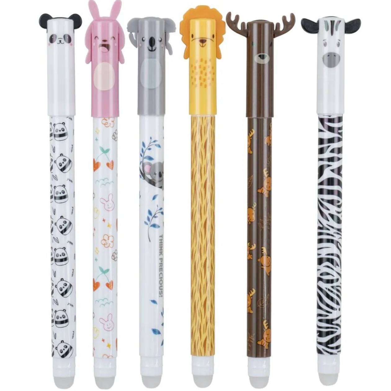 Stylo animal L14,5cm (6 modèles)