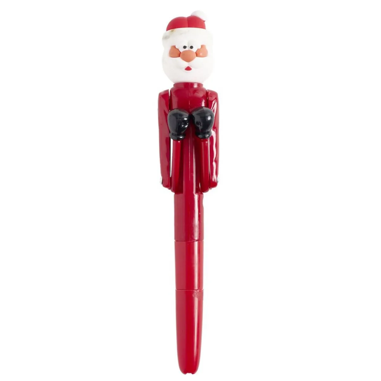 Stylo de Noël avec jeu de boxe L18cm (3 modèles)