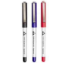 Stylo gel encre liquide noir bleu rouge x3 < Gifi