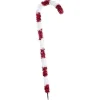 Sucre d'orge géant à poser H110 cm rouge et blanc < Gifi Hot