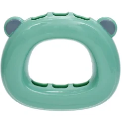 Support 3 brosses à dents enfant vert