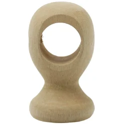 Support de tringle court à oeil en bois naturel Ø20mm < Gifi Hot