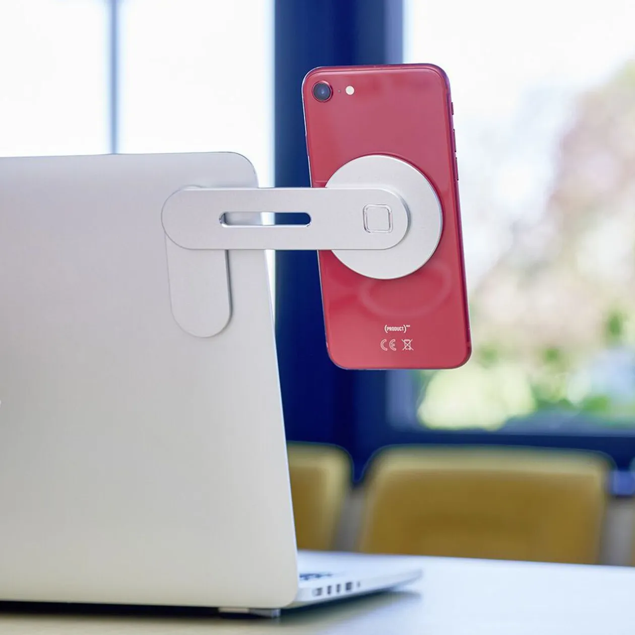 Support magnétique pour téléphone