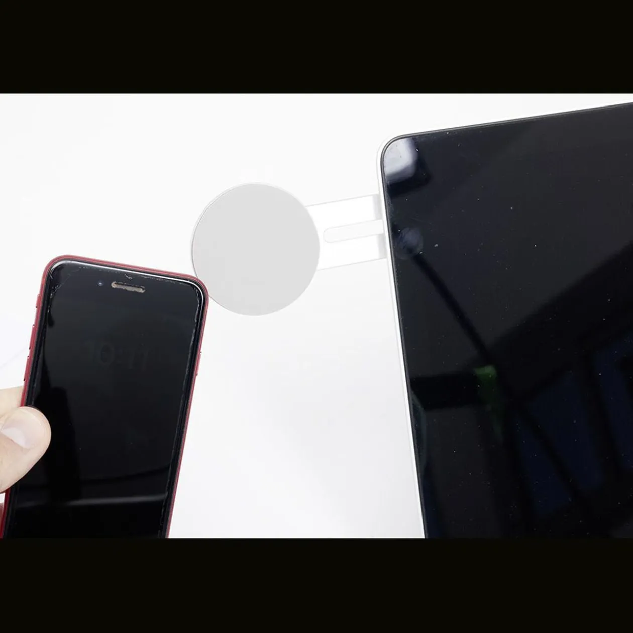 Support magnétique pour téléphone