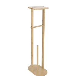 Support papier toilette bambou 30x18xH80cm < Gifi Online