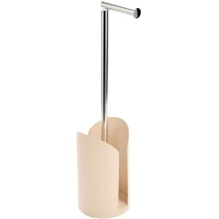 Support papier WC métal et plastique Ø15xH61cm (3 modèles)