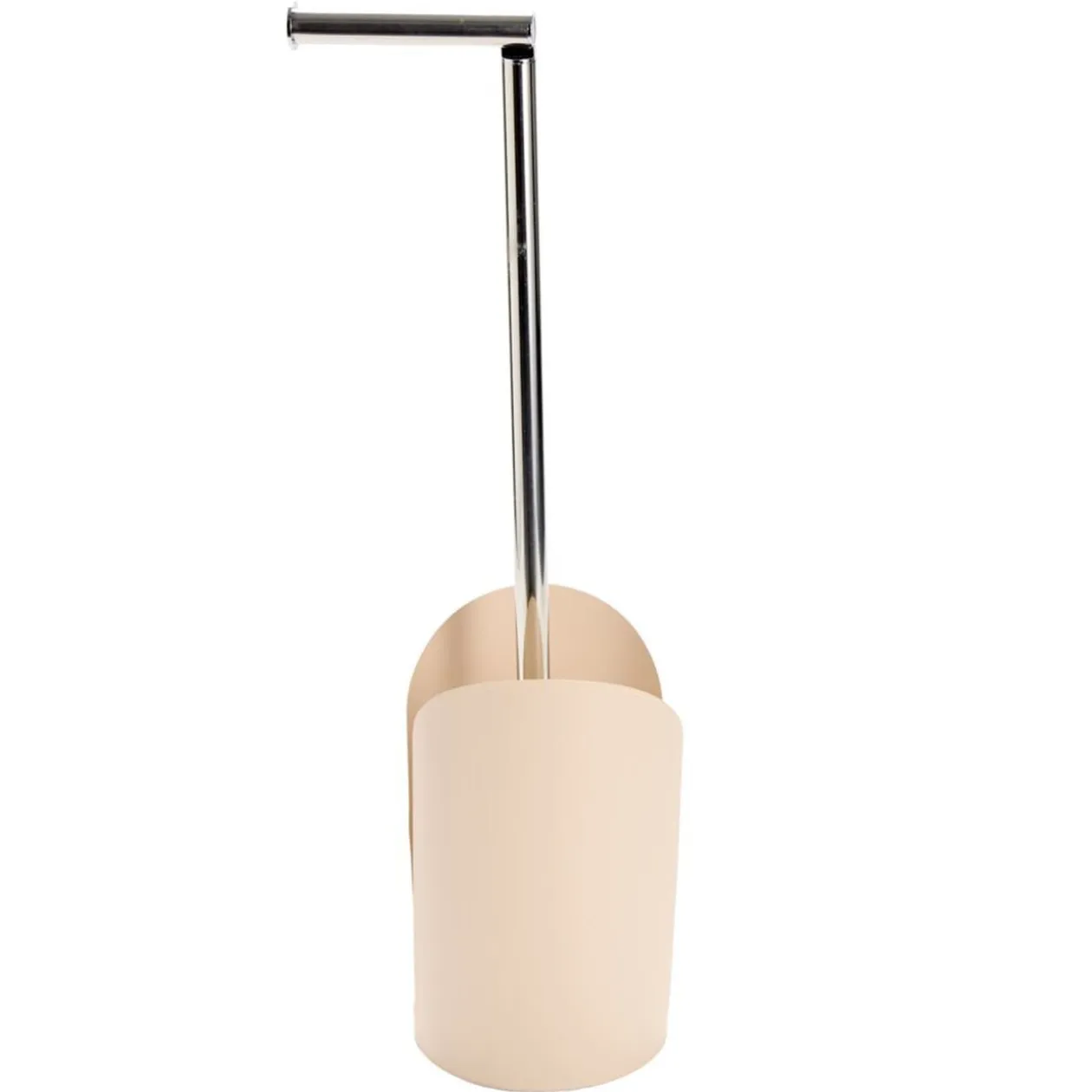 Support papier WC métal et plastique Ø15xH61cm (3 modèles)