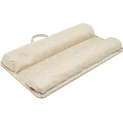 Support pour ordinateur portable nomade bois naturel 57x30xH7,5cm < Gifi New