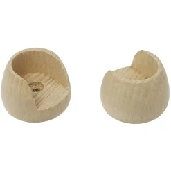 Support pour tringle naissance en bois naturel Ø20mm x2 < Gifi Outlet