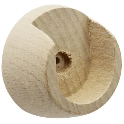 Support pour tringle naissance en bois naturel Ø28mm x2 < Gifi Sale