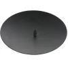 Support rond pour bougie en métal noir < Gifi New