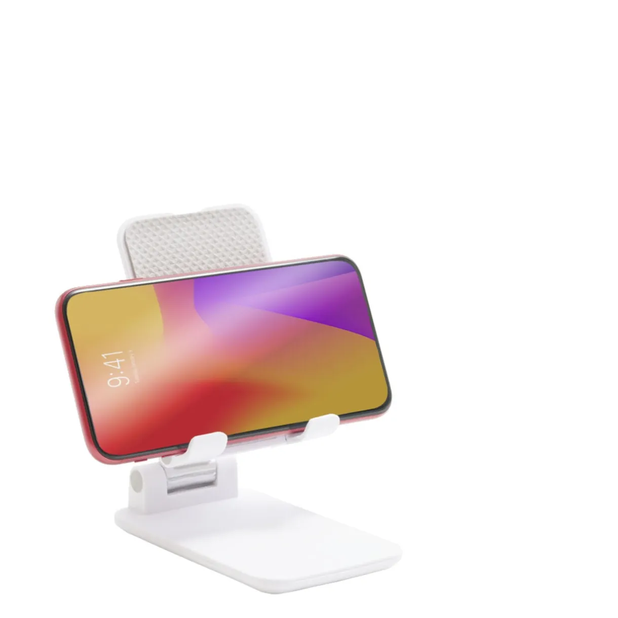 Support téléphone multiposition blanc 6,5x2,7xH11cm < Gifi Discount