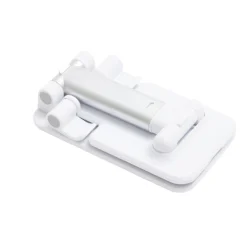 Support téléphone multiposition blanc 6,5x2,7xH11cm < Gifi Discount