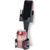 Support téléphone porte gobelet 2 en 1 abs noir < Gifi Clearance